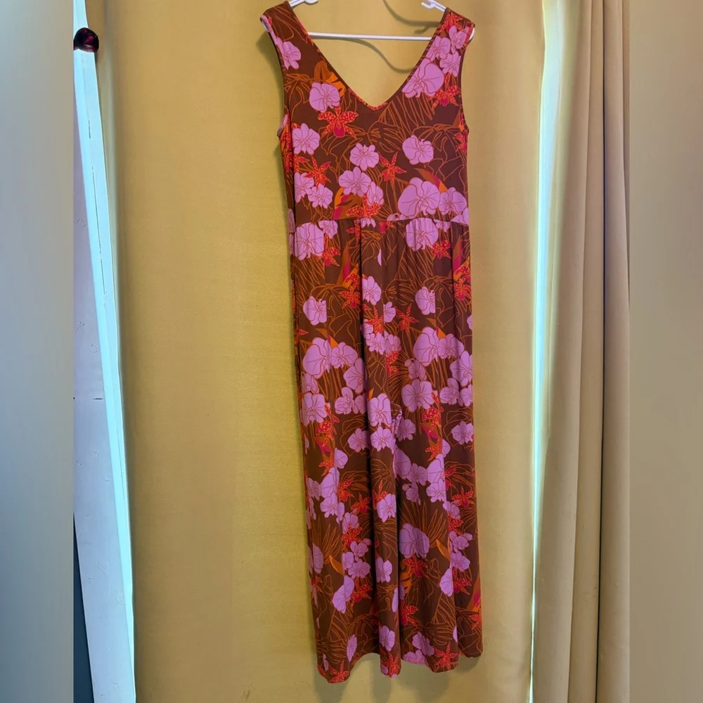 Ava Sky Vibrant Orchid V Neck Sleeveless Jumper M - Picture 4 of 4